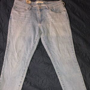 Levi’s 711 skinny mid rice